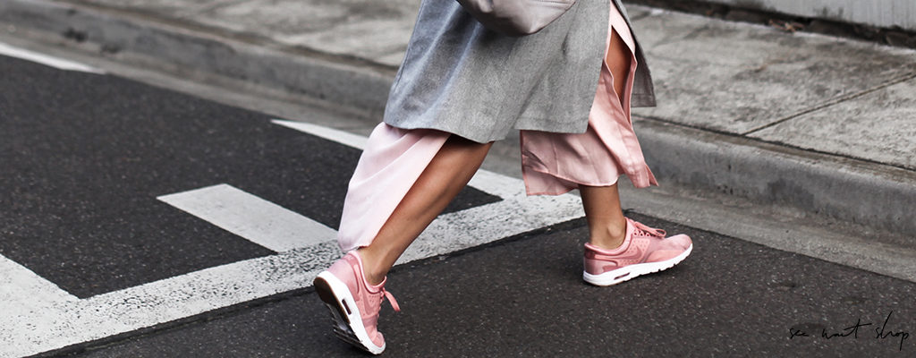 How to Match Sneakers With Your Spring Dresses